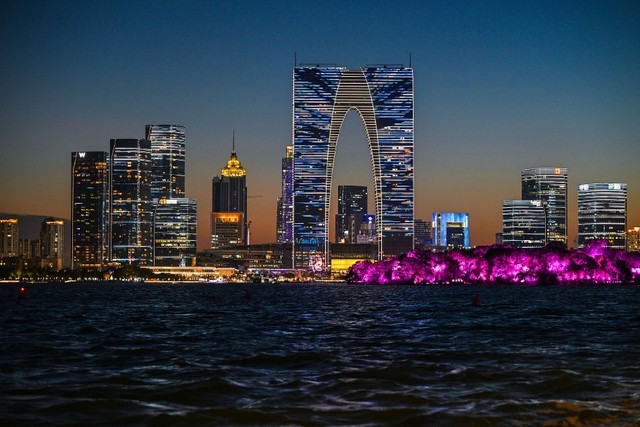 Jinji Lake Business District-suzhou